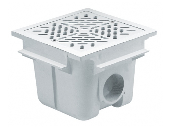 SUMIDERO CUADRADO 2"ABS (00258) 