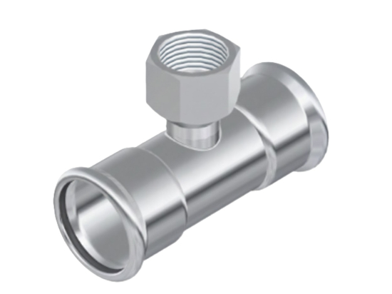 TE RH INOX. -PRESS. 316L 28 X 1"
