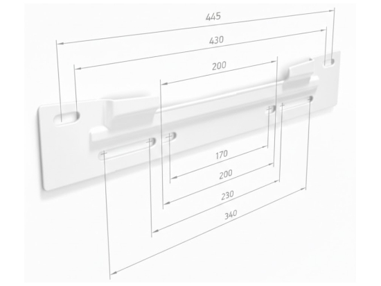 PLACA SOPORTE UNIVERSAL KALENTA