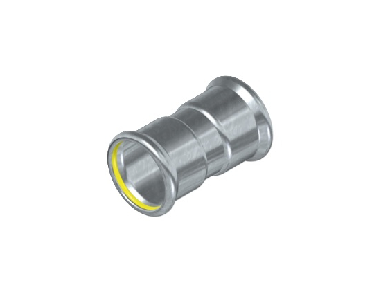 MANGUITO H-H GAS INOX. -PRESS. 316L 35