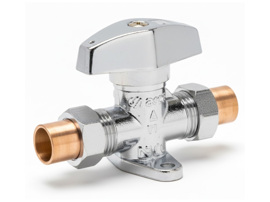 VALV. GAS INT. C/PATAS SOLDAR 10