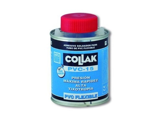 BOTE PEGAMENTO PVC-15 250 ML (HIDROTUBO) 