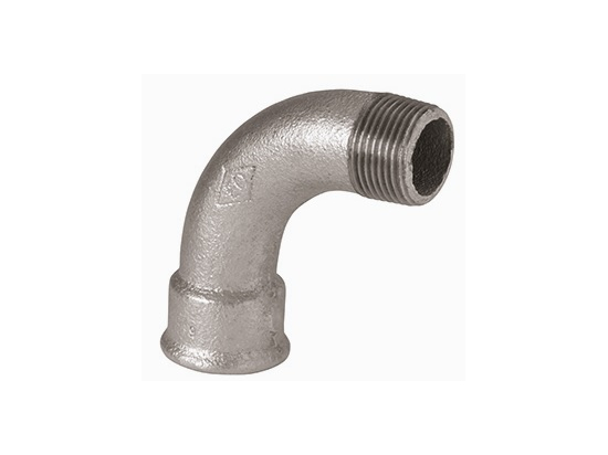 FIG.  1  G 1/2" (CURVA 90º M-H) 