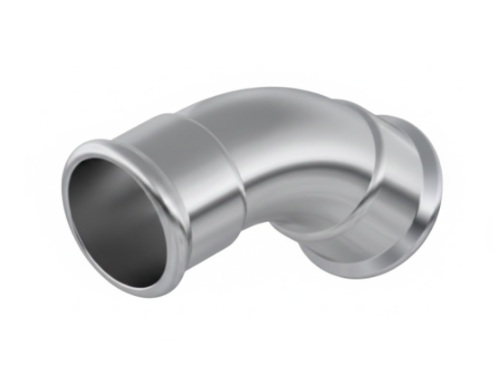 CODO 45º H-H INOX. -PRESS. 28 316L