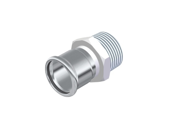 TERMINAL INOX. -PRESS. H-RM 22 X 1/2" 316L