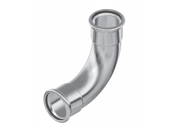 CODO 90º H-H INOX. -PRESS. 28 316L