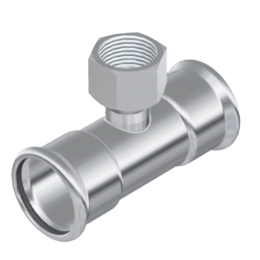 TE RH INOX. -PRESS. 316L 28 X 1"