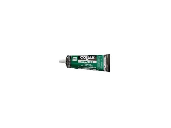 TUBO COLLAK 125 GR. PVC-25 VERD