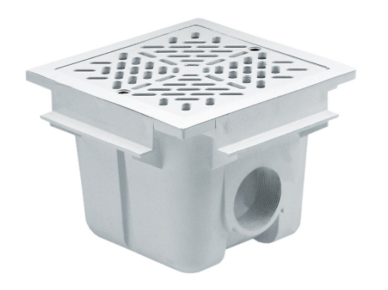 SUMIDERO CUADRADO 2"ABS (00258) 