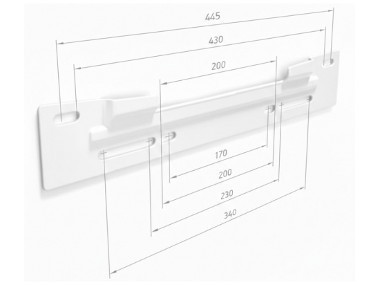 PLACA SOPORTE UNIVERSAL KALENTA