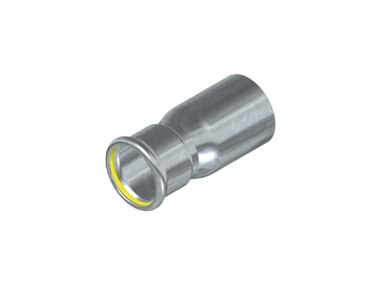 REDUCCIÓN GAS INOX. -PRESS. 28-15 316L