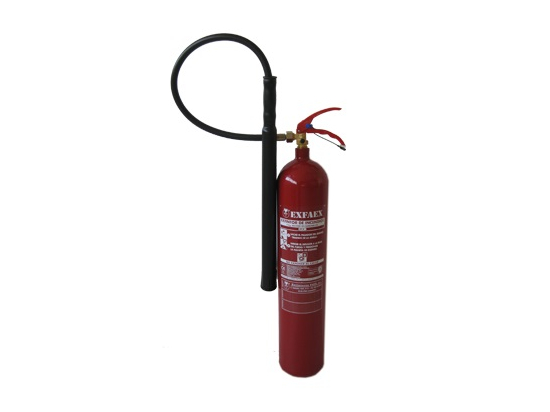 EXTINTOR CO2 PORTATIL 89B 5 KG