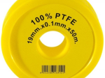ROLLO TEFLON ANCHO 50 MT x 19 mm x 0'1mm