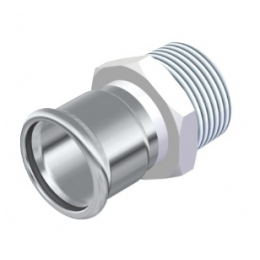 TERMINAL INOX. -PRESS. H-RM 18 X 1/2” 316L