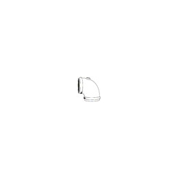 CODO ALUM. ESMAL. C/TOMA 130/87º