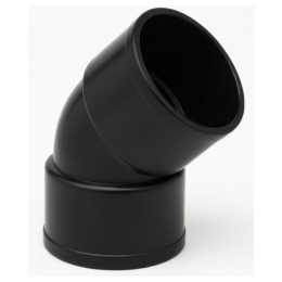 CODO H-H PHONOBLACK 50/45º ENC. 33040103