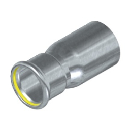 REDUCCIÓN GAS INOX. -PRESS. 22-18 316L