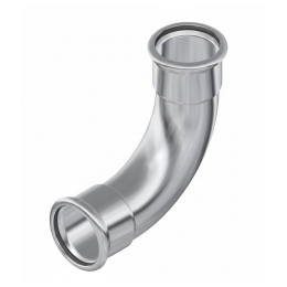 CODO 90º H-H INOX. -PRESS. 42 316L